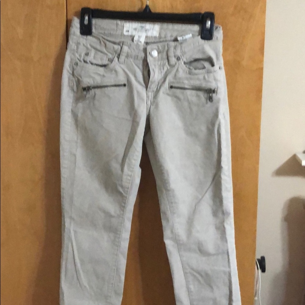 H & m logg corduroy jeans beige